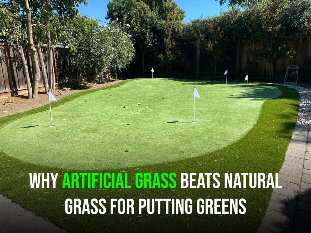 Real Turf vs. Artificial Grass in Boise for Putting Greens